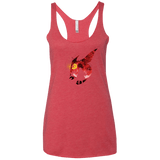 T-Shirts Vintage Red / X-Small Night Reid Women's Triblend Racerback Tank