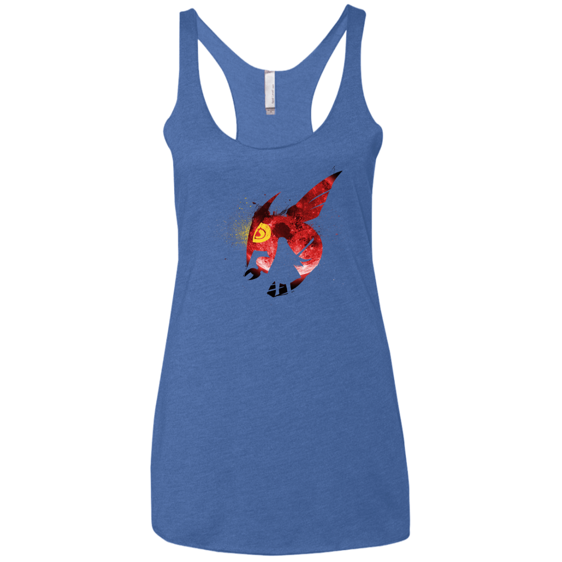 T-Shirts Vintage Royal / X-Small Night Reid Women's Triblend Racerback Tank