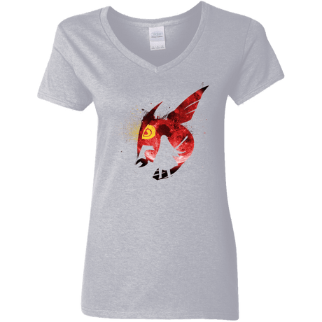 T-Shirts Sport Grey / S Night Reid Women's V-Neck T-Shirt