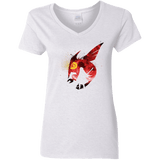 T-Shirts White / S Night Reid Women's V-Neck T-Shirt