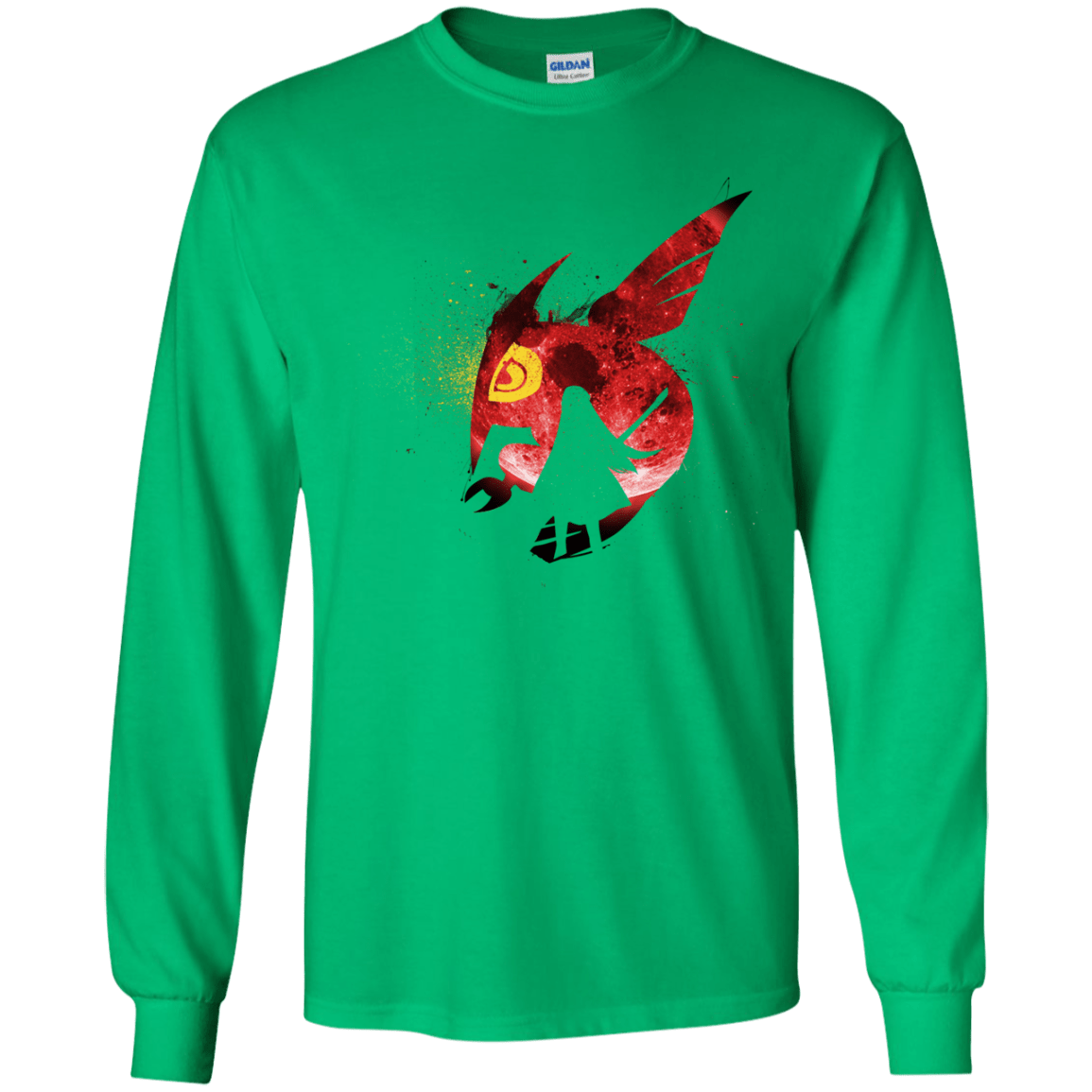 T-Shirts Irish Green / YS Night Reid Youth Long Sleeve T-Shirt