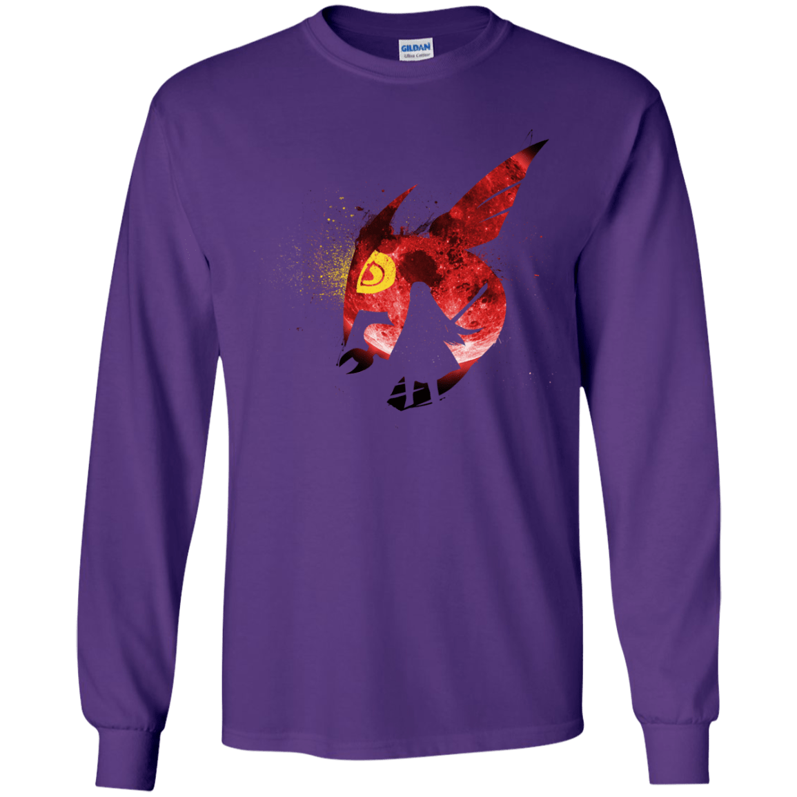 T-Shirts Purple / YS Night Reid Youth Long Sleeve T-Shirt