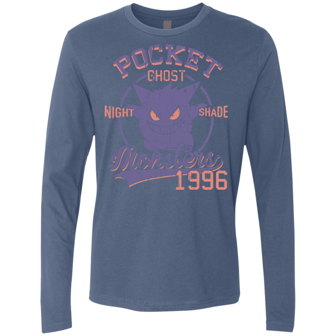 T-Shirts Indigo / Small Night Shade Men's Premium Long Sleeve