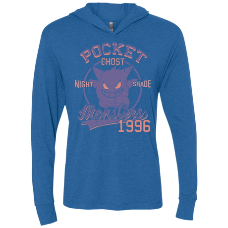 T-Shirts Vintage Royal / X-Small Night Shade Triblend Long Sleeve Hoodie Tee