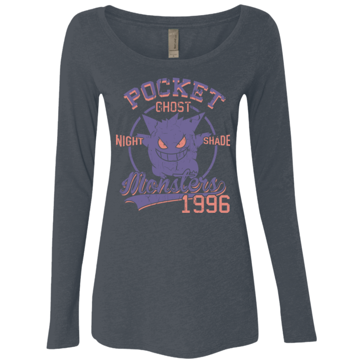 T-Shirts Vintage Navy / Small Night Shade Women's Triblend Long Sleeve Shirt