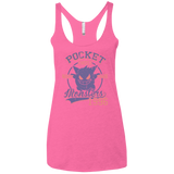 T-Shirts Vintage Pink / X-Small Night Shade Women's Triblend Racerback Tank