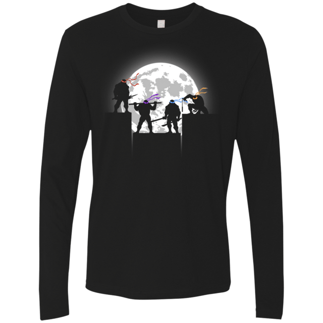 T-Shirts Black / Small Night Shadows Men's Premium Long Sleeve
