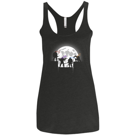 T-Shirts Vintage Black / X-Small Night Shadows Women's Triblend Racerback Tank