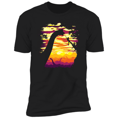 T-Shirts Black / X-Small Night Tree Men's Premium T-Shirt