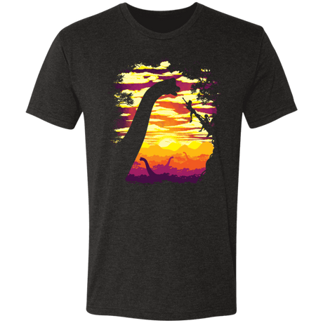 T-Shirts Vintage Black / S Night Tree Men's Triblend T-Shirt