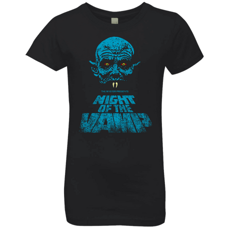 T-Shirts Black / YXS Night Vamp Girls Premium T-Shirt