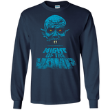 T-Shirts Navy / S Night Vamp Men's Long Sleeve T-Shirt