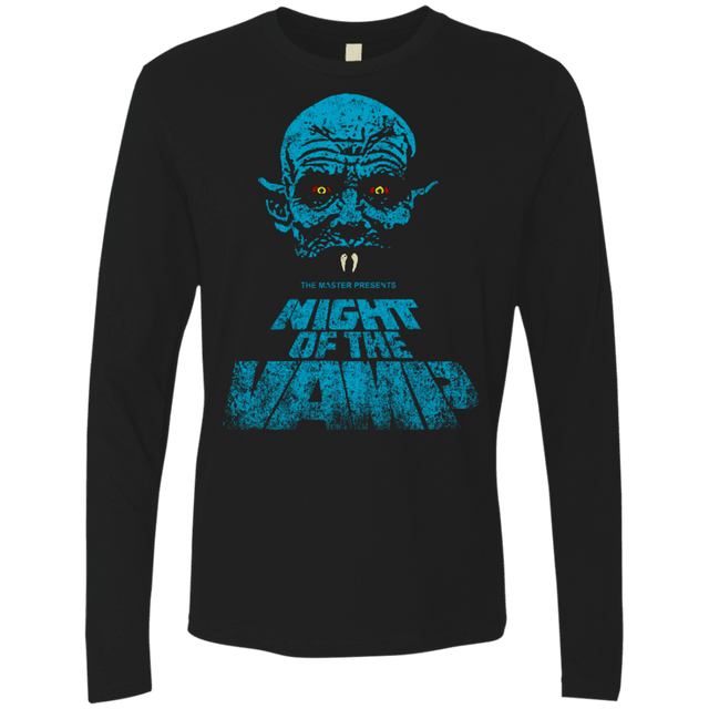 T-Shirts Black / S Night Vamp Men's Premium Long Sleeve