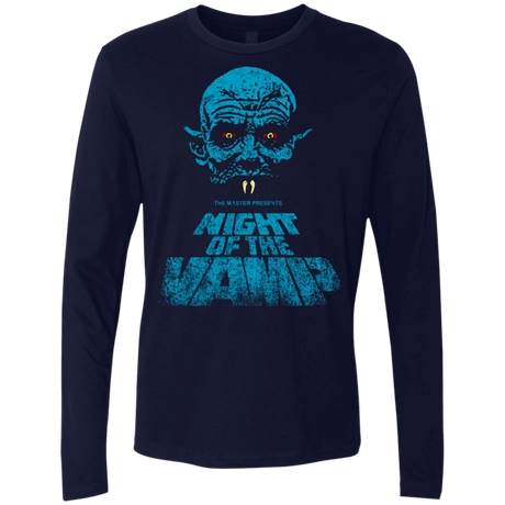 T-Shirts Midnight Navy / S Night Vamp Men's Premium Long Sleeve