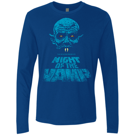 T-Shirts Royal / S Night Vamp Men's Premium Long Sleeve