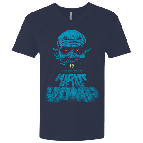 T-Shirts Midnight Navy / X-Small Night Vamp Men's Premium V-Neck
