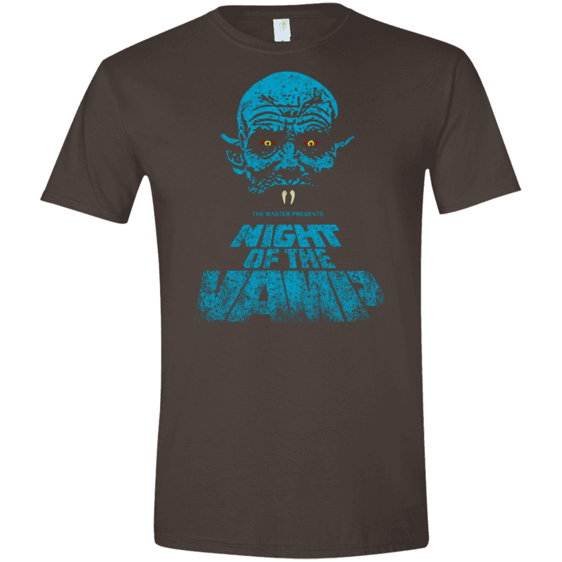 T-Shirts Dark Chocolate / S Night Vamp Men's Semi-Fitted Softstyle