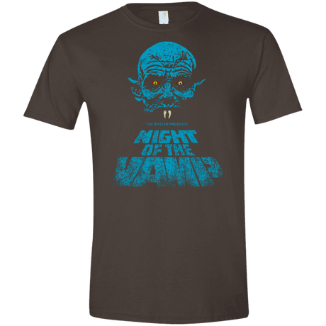 T-Shirts Dark Chocolate / S Night Vamp Men's Semi-Fitted Softstyle