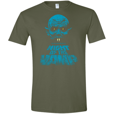 T-Shirts Military Green / S Night Vamp Men's Semi-Fitted Softstyle