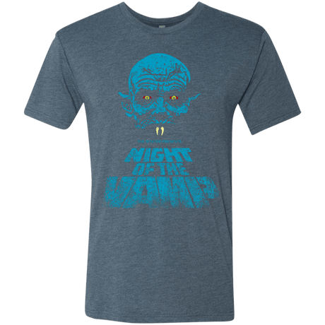 T-Shirts Indigo / S Night Vamp Men's Triblend T-Shirt