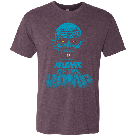 T-Shirts Vintage Purple / S Night Vamp Men's Triblend T-Shirt