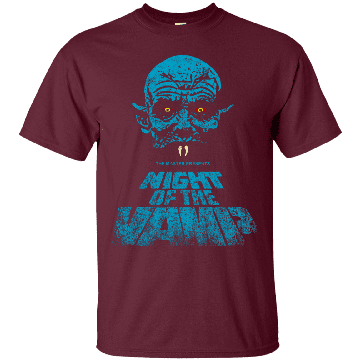 T-Shirts Maroon / S Night Vamp T-Shirt