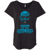 T-Shirts Vintage Black / X-Small Night Vamp Triblend Dolman Sleeve