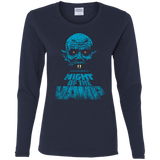 T-Shirts Navy / S Night Vamp Women's Long Sleeve T-Shirt