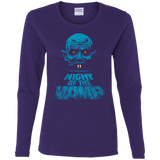 T-Shirts Purple / S Night Vamp Women's Long Sleeve T-Shirt