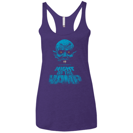 T-Shirts Purple Rush / X-Small Night Vamp Women's Triblend Racerback Tank