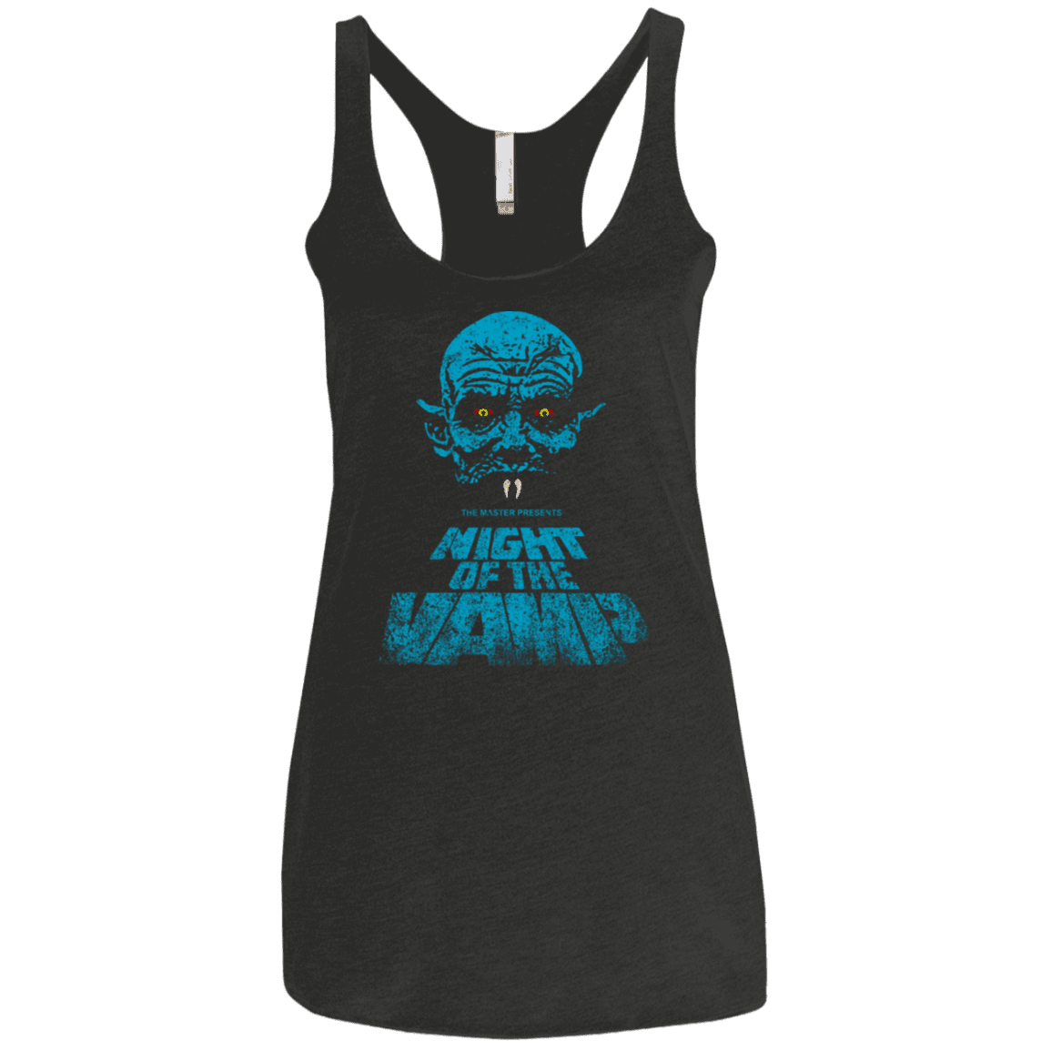 T-Shirts Vintage Black / X-Small Night Vamp Women's Triblend Racerback Tank