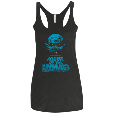 T-Shirts Vintage Black / X-Small Night Vamp Women's Triblend Racerback Tank