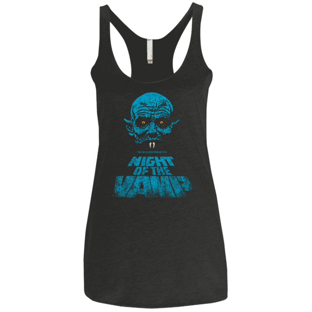 T-Shirts Vintage Black / X-Small Night Vamp Women's Triblend Racerback Tank