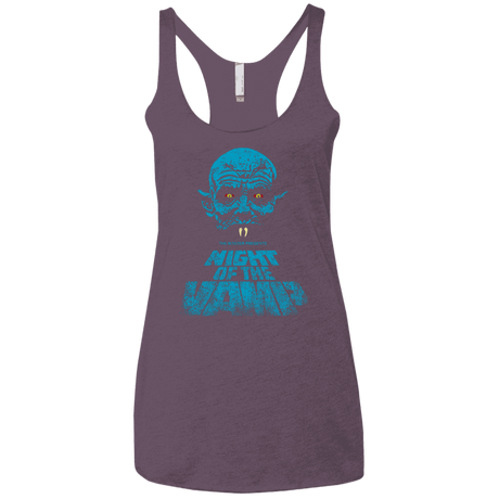 T-Shirts Vintage Purple / X-Small Night Vamp Women's Triblend Racerback Tank