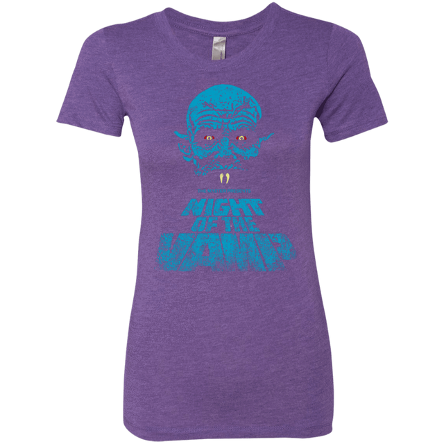 T-Shirts Purple Rush / S Night Vamp Women's Triblend T-Shirt