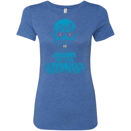T-Shirts Vintage Royal / S Night Vamp Women's Triblend T-Shirt