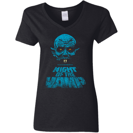 T-Shirts Black / S Night Vamp Women's V-Neck T-Shirt