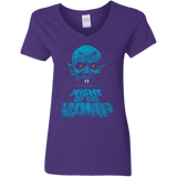 T-Shirts Purple / S Night Vamp Women's V-Neck T-Shirt