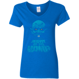 T-Shirts Royal / S Night Vamp Women's V-Neck T-Shirt