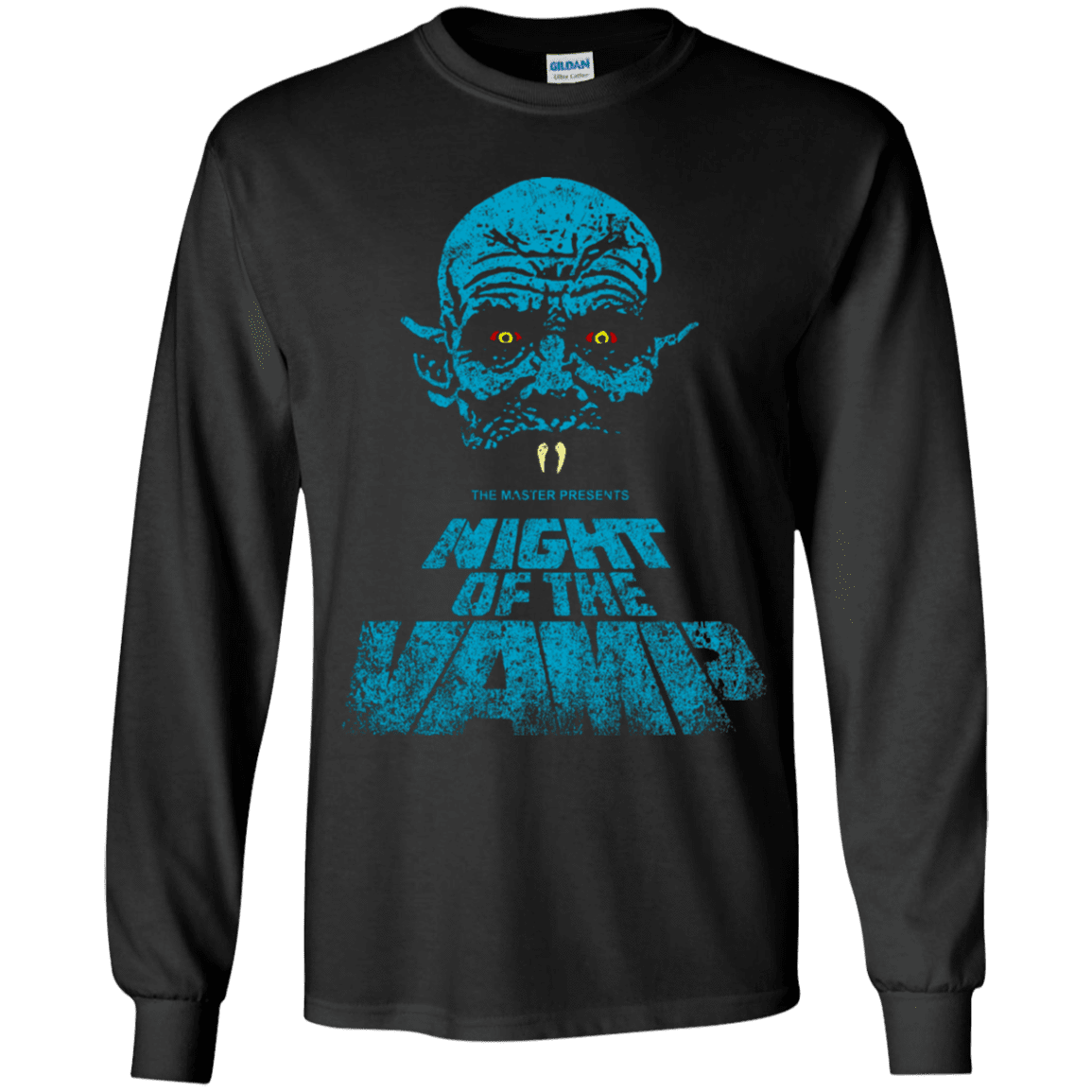T-Shirts Black / YS Night Vamp Youth Long Sleeve T-Shirt