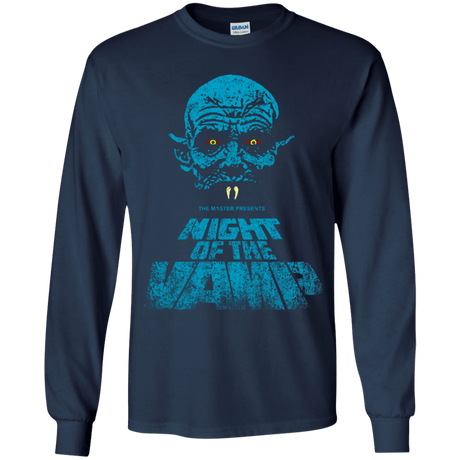 T-Shirts Navy / YS Night Vamp Youth Long Sleeve T-Shirt