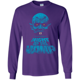 T-Shirts Purple / YS Night Vamp Youth Long Sleeve T-Shirt