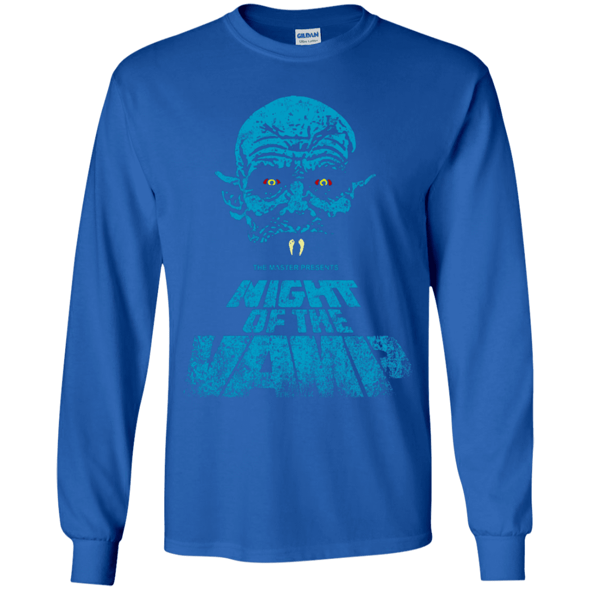 T-Shirts Royal / YS Night Vamp Youth Long Sleeve T-Shirt