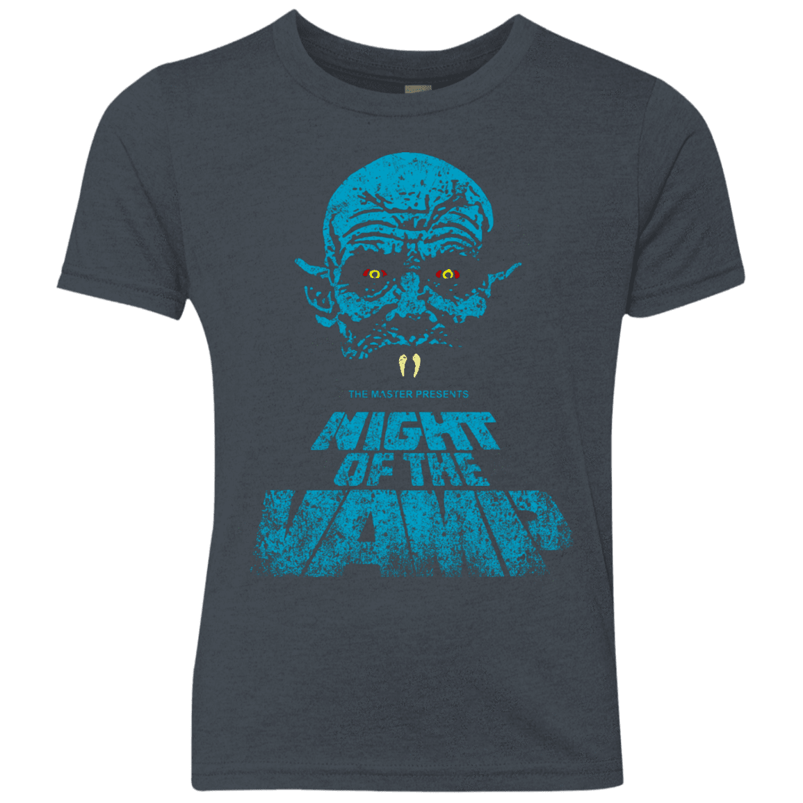 T-Shirts Vintage Navy / YXS Night Vamp Youth Triblend T-Shirt