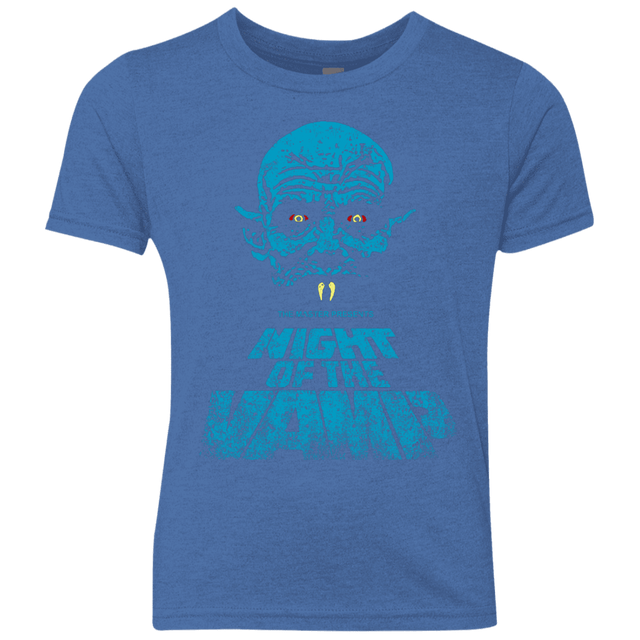 T-Shirts Vintage Royal / YXS Night Vamp Youth Triblend T-Shirt