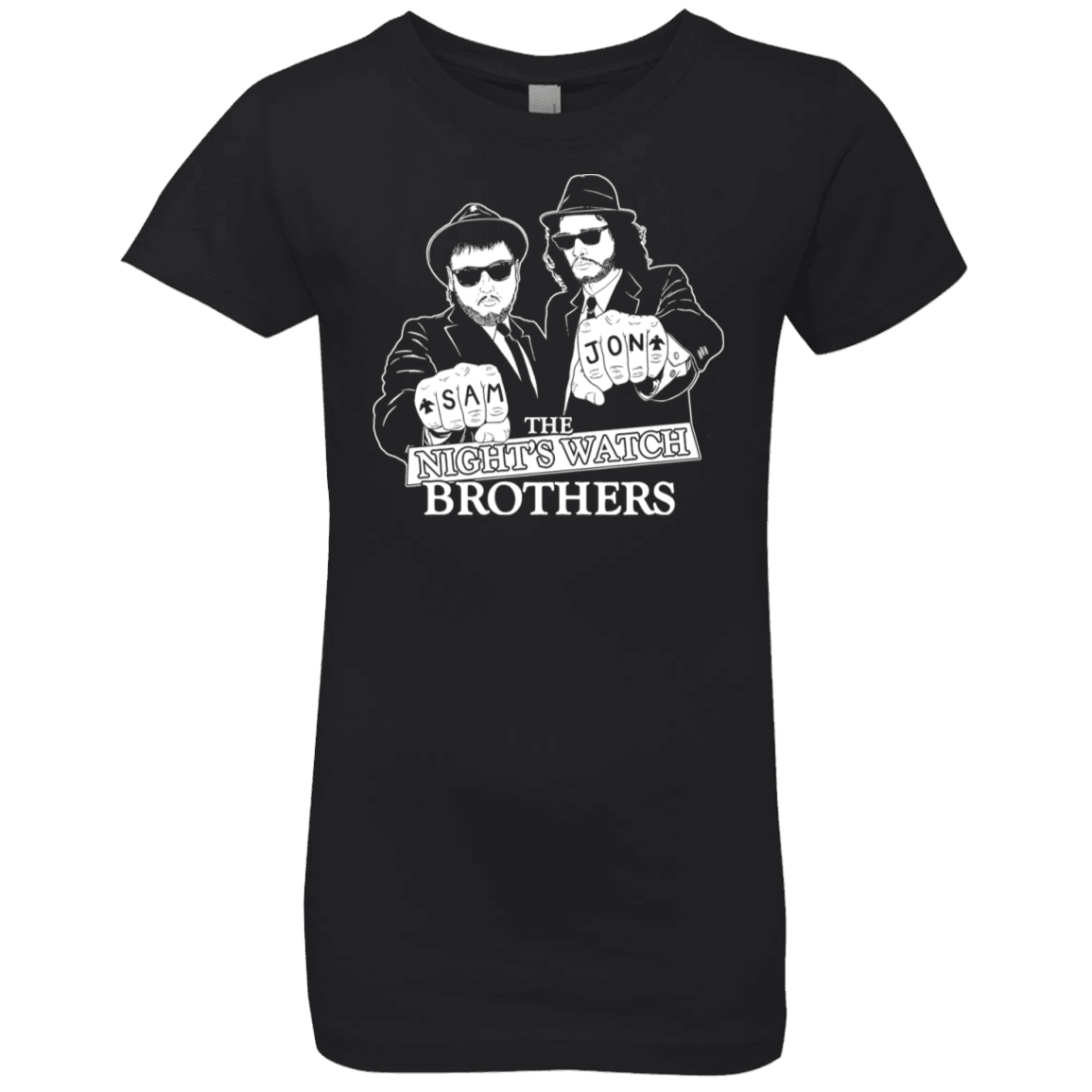 T-Shirts Black / YXS Night Watch Brothers Girls Premium T-Shirt