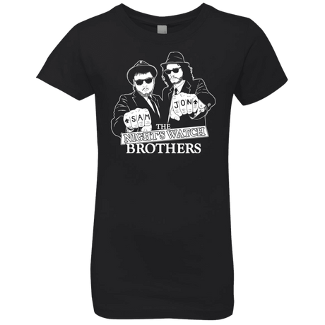 T-Shirts Black / YXS Night Watch Brothers Girls Premium T-Shirt