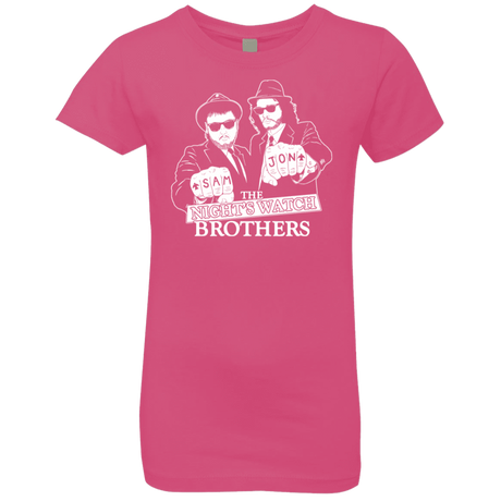 T-Shirts Hot Pink / YXS Night Watch Brothers Girls Premium T-Shirt