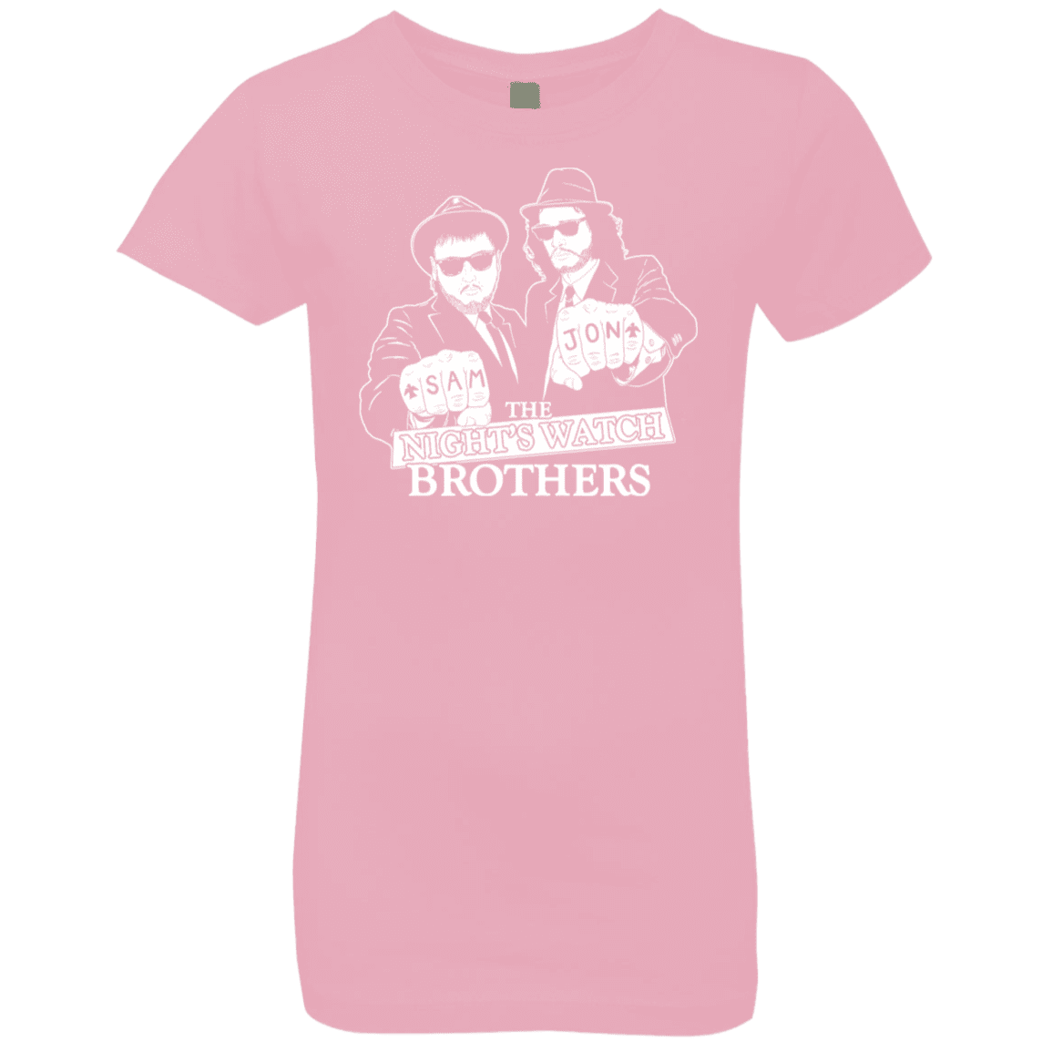 T-Shirts Light Pink / YXS Night Watch Brothers Girls Premium T-Shirt