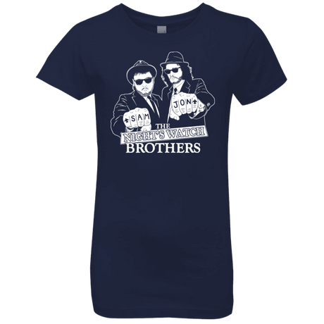 T-Shirts Midnight Navy / YXS Night Watch Brothers Girls Premium T-Shirt